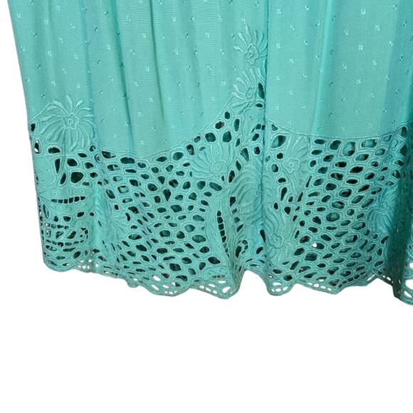 BALI EMERALD DESIGN MINT SET EYELET EMBROIDERY ONE SIZE 0279 - Picture 8 of 12